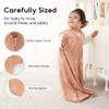 Yoofoss Baby Sleep Sack 0-6 Months 0.5 Tog Wearable Blanket for Baby, 3 Pack 100% Organic Cotton Infant Toddler