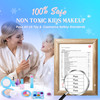 INNOCHEER Kids Makeup Kit for Girl Toys, Frozen Makeup Set for Girls, Real Washable Makeup Kit for Girls, Birthday