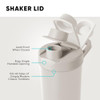 Simple Modern Protein Shaker Bottle, Stainless Steel | 24oz, Beige