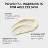 [SKIN&LAB] Retinol Lifting Roller Cream with Massage applicator, Vegan Anti Aging Face and Neck Cream for Reduce