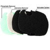 AQUANEAT Replacement Filter Pads Compatible with SUNSUN HW-304B/404B/704B/3000 Activated Carbon/Phosphate/Ammonia