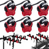 ASENDIWAY 6Pcs/Set Bike Rack Hitch Mount Bicycle Car Bike Rack Strap Replacement Cradles Cargo Carrier Spare Hooks