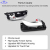 Lcyolada Set of 4 Interior Inside Door Handles Compatible with Hyundai Sonata 2005 2006 2007 2008, Front Rear Left