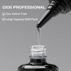 OXXI Professional Big Size 50ML Rubber Base Coat Gel Nail Polish Tpo Hema Free,Large Capacity Refill Pack Nail Base Coat