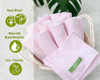 SUMMERMIA 12 Pack Washcloths 13" x 13" - Soft Wash Cloths for Your Face Towel, Wash Cloths for Your Body (Pink)