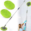 66'' Wall Mop with Long Handle,Ceiling Dust Mop with 15  Labor-Saving Elbow