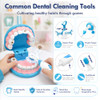 Lehoo Castle Doctor Kit for Toddlers 3-5, Kids Dentist Play Set (Blue)