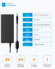 ALITOVE 24V Power Supply 4A 96W AC/DC Adapter 100-240V AC to DC 24 Volt Converter 4amp 3.75A 3.5A 3A 2.5A Transformer