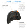Comply Memory Foam Replacement Ear Tips, Black, Large (3 Pairs)