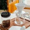 HARIO V60 Pour Over Coffee Starter Set, Size 02, Pale Grey