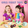 Fidget Box for Girls Boys, FunKidz Mystery Sensory Fidget Pack Toys for Stress Relief Kids Party Favors Gift Classroom