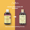 SheaMoisture Strengthen and Restore Shampoo Pure Jamaican Black Castor Oil for Damaged Hair To Cleanse and Nourish Hair 13 fl oz
