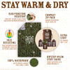Dont Die in The Woods  Worlds Toughest Emergency Blankets [Camo]
