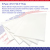 KUSMOO 5 Pack Lipo Foam Pads for Post Surgery Ab Board Liposuction Surgery