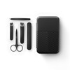 MANSCAPED Shears 3.0, 5-Piece Precision Mens Nail Grooming Travel Kit, Stainless Steel Manicure Set with Fingernail
