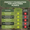 Professional Bonsai Soil Mix 2.2 Qt Potting Soil for Bonsai
