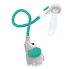 Yookidoo Baby Bath Shower Head  Elephant Water Pump with Trunk Spout Sprayer & Rinser, Dual Knob Flow Control, Bath