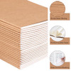 EOOUT 24 Pack Blank Kraft Notebooks, A5 Journals Notebook Bulk, Unlined Paper Sketchbooks, 8.3x5.5in 60 Pages Travel