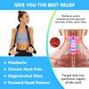 Neck Stretcher Exerciser, FSA/HSA Eligible, Cervical Traction Device for Neck Pain Relief and Spine Alignment.