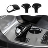 RT-TCZ Carbon Fiber Gear Shift Knob Cover Trim Decorative Interior Accessories Compatible with Jeep Grand Cherokee