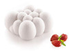 Silikomart Cloud120 Silicone Baking Mold Freezing Mould with 6 Cavities, each 2.79 Inch x 2.79 Inch x 1.33 Inch High
