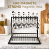 Strelitsia Magnetic Measuring Cups and Spoons Set, Stainless Steel, 14 Pcs