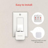 Switchbot Bluetooth Fingerbot Button Pusher for Rocker Switches  Turn Lights/Coffee On by App or Timer, No Tools,