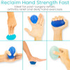 Vive Squeeze Balls for Hand Therapy Set (4 Pack) - Grip Strengthener