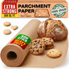 260 Sq.Ft Unbleached Parchment Paper for Baking - Roll with Cutter