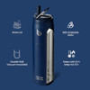 BOTTLE BOTTLE Stainless Steel Water Bottle 32 oz indigo blue