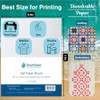 SmartSolve 3 pt. Water-Soluble Paper | Dissolves Quickly in Water | Biodegradable | Eco-Friendly | Printer Compatible
