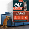 FixZilla Anti Cat Scratch Furniture Protector, 12-Pack Couch Protector from Cat Claws  Heavy-Duty, Easy-to-Apply
