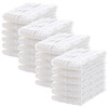 Lovely Care 24 Pack Muslin Burp Cloths 100% Cotton Muslin Cloths Large 20''x10'' Extra Soft and Absorbent Baby Burping