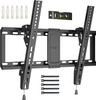 BONTEC TV Wall Mount, 37-85 Inch, Supports up to 132lbs, Max VESA 600x400mm