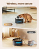Wireless Cat Water Fountain Cordless: 108oz Battery Operated Cat Fountain