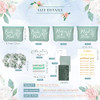 Cunno 48 Pcs 8 Set Bridesmaid Proposal Gift Maid of Honor Wedding, Green