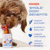Native Pet Omega 3 Fish Oil for Dogs & Cats  Wild Alaskan Salmon Oil for Dogs Skin and Coat, Supports Joints, Heart &