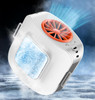 Portable Waist Fan with Icy Cooling Plate, Personal Travel Neck Fan Wearable Air Conditioner 10000mAh