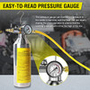 CMTOOL AC Flush Kit, Automotive Home HVAC Flush Tool, Thickened Stainless Steel Canister, Auto A/C Flushing Kit House