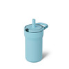 Br Mate Leap 12oz 100% Leakproof Kids Tumbler with Handle & Silicone Soft Straw | Durable Drop Resistant Silicone