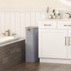 Lifewit 65L Slim Laundry Hamper with Lid, Narrow Laundry Basket with Removable Bag & Bamboo Handles, Fodable Thin