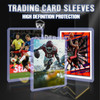 400 Card Sleeves Top Loaders for Cards, 3" x 4" Standard Premium Toploaders Card Holders Hard Plastic Card Protectors