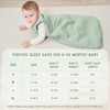 Yoofoss Baby Sleep Sack 12-18 Months TOG 2.5 Winter Baby Wearable Blanket, 100% Organic Cotton Toddler Sleeping Sack