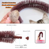 Happi N Pets Large Cat Self Groomer, Heavy Scratching Pad with Mouse Toy