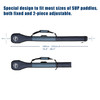 Abahub Premium SUP Paddle Bag for 2 Piece Adjustable Stand Up Paddles Fixed Carbon Paddle