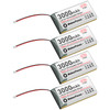MakerFocus 3.7V 3000mAh Lithium Polymer Rechargeable Battery for ESP32 4pcs