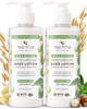 Tree To Tub Unscented Shea Butter Body Lotion for Dry Skin - Fragrance Free Lotion,Vegan Body Moisturizer, Good for