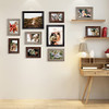 LUCKYLIFE Picture Frames Collage Wall Decor 10-Pack, Gallery Wall Frame Set with 8x10 5x7 4x6 Frames in 3 Different