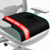 Seat Cushion, Office Chair Cushion, Chair Pad, Large, Black, Large