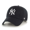 47 MLB New York Yankees Brand Clean Up Adjustable Cap, One Size, Black